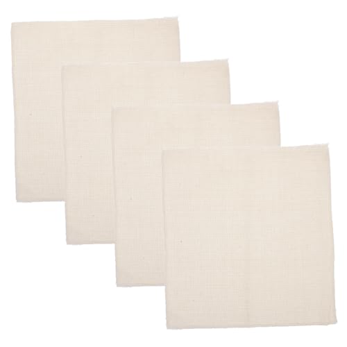 SEWACC Punch Needlework Fabric 26x26 Embroidery Gridding Cloth for Beginners Sewing Gridding Fabric