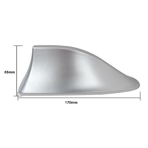Housse d'antenne de toit en forme d'aileron de requin Hyundai Sonata argent cache - 2
