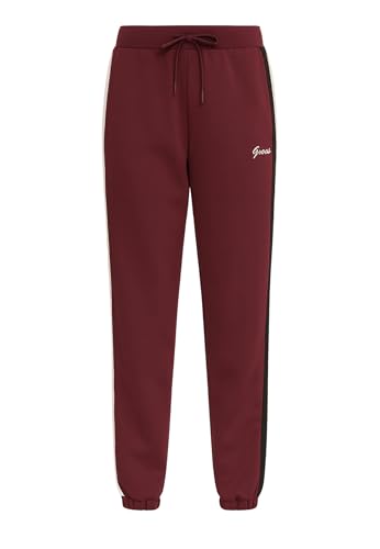GUESS Pantalon de survêtement, bordeaux, M