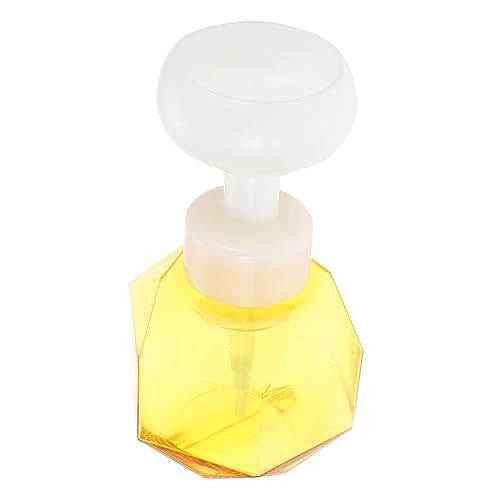 Cabilock 花型泡沫ボトル 素材 洗顔用ミルクバブルクリーナー 泡立てポンプ 美顔器対応 軽量透明容器 手洗い シャンプー詰替え用