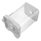 POPETPOP Acuario Pequeño de Escritorio para Betta Pecera Ecológica Transparente de Plástico 175X143 CM con Tapa y Orificio de Alimentación Adecuado para Oficina Hogar y Cuidado de