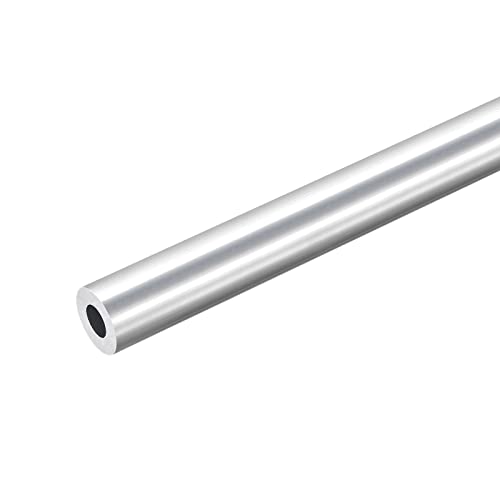 uxcell 6063 Aluminum Round Tube 20mm OD 10mm Inner Dia 200mm Length Pipe Tubing