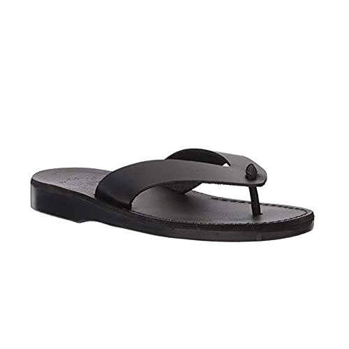 Solomon - Leather Flip Flop Sandal - Mens Sandals