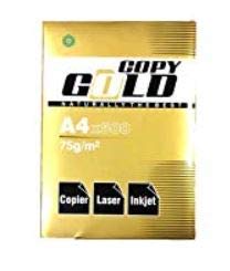 BS Booksmith Copy Gold Multipurpose Copier Paper A4 75 Gsm 500 Sheets 1 Ream