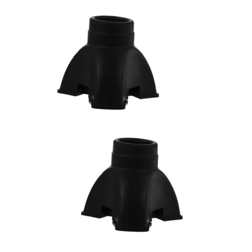 BEBEMOKO 2sets Hiking Pole Accessories Trekking Poles Rubber Feet Walking Stick Pad Set 2pcs*2