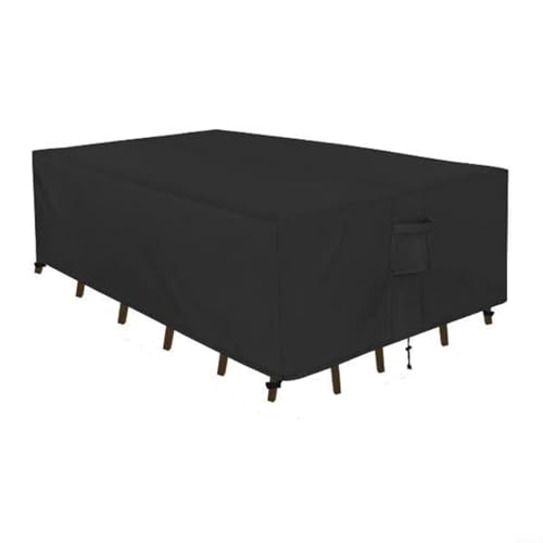 Funda de sofá modular resistente a la intemperie 308x138x89 cm 2