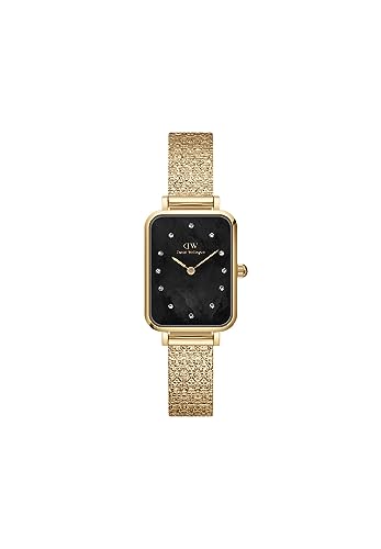 Daniel Wellington Quadro Montre 20x26mm Double Plated Stainless Steel (316L) and Crystals Gold