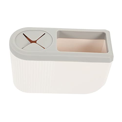 UKCOCO Soporte para Cepillos de Dientes Autoadhesivo Estante de Pared para Afeitar y Pasta Organizador de Baño de Diseño y Instalación