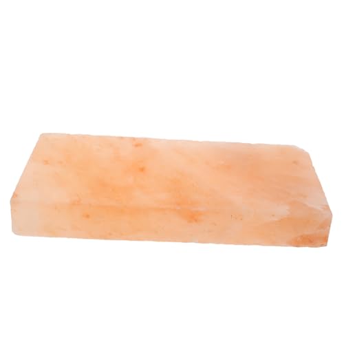 Toyvian Natural Salt Lick Block for Animals Mineral Rich Salt Brick Promotes Digestion for Cattle Sheep Horses Nutrient Dense