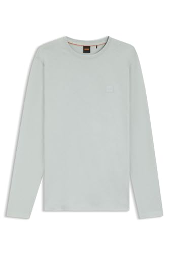 Boss Para Hombre. 50512111 Camiseta Tacks Silver (Xxl), Casual, AlgodóN, Manga Larga