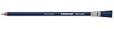 Staedtler – 52661 Staedtler – Lote de 6 lápices goma Mars Rasor, azul, con punta escoba,
