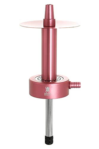 Kaya ELOX Desktop Shisha Set im Koffer - 41cm kleine Alu Wasserpfeife mit Zubehör wie Kopf Schlauch Mundstück Zange… – Bild 3