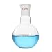 Deschem 150ml 19/26 1-Neck Flat Bottom Glass Flask Lab Boiling Vessel Single Neck