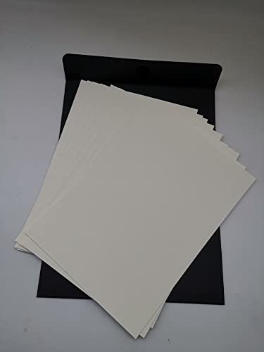 Papel para bocetos de punta plateada contra roturas hecho a mano texturizado de 350g 4