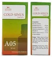 Allen - A05 Cold - Sinus Drops Resipiratory Care - Pack Of 3 |A70|