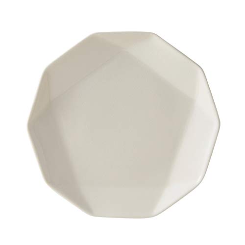 TAMAKI プレート ゴカク ホワイト 6個セット 直径20×高さ2.3cm 電子レンジ・食洗機対応 T-898017