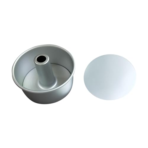 TOYZFRIENDY Molde Redondo de Aluminio para Tartas con Fondo Desmontable Diseño Hueco para Repostería DIY Fácil Desmoldar y Limpieza Transferencia Rápida de Calor para Hornear