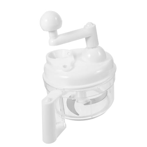 BRIGHTFUFU Baby Food Chopper Processor Hand Crank Vegetable Slicer Meat Mincer Multifunctional Kitchen Gadget Safe for Boys and Girls Random Color