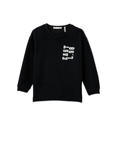 Varsity Sweatshirt Crew Neck Printed Koton maillot de survêtement en maille douce