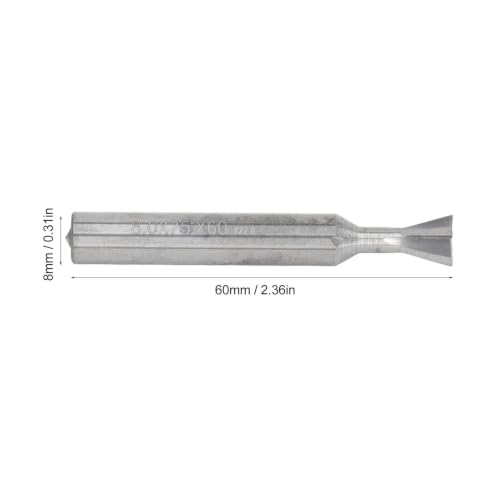 Image of Milling Cutter, Dovetail End Mill Tool for Machine (75 Degree)