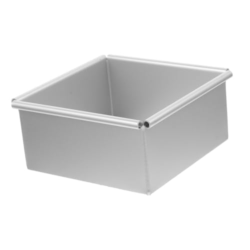 BRIGHTFUFU Detachable Bottom Cake Baking Pan 10 Inch Aluminum Alloy Non-stick Easy to Clean Perfect for Home Bakery