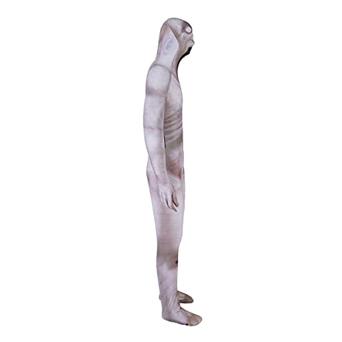 Xyjrnjvh Horrible Role Play Tights 3D Print Halloween Costumes Personality Tights Adult Kids (Gray, Adult-3Xl) #TOP3