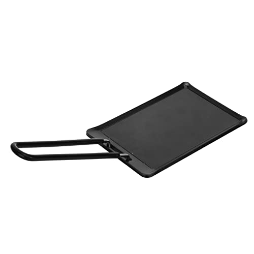 Alomejor Poêle à Barbecue Portable Antiadhésive, Répartition Uniforme de la Chaleur pour le Camping en Plein Air, Fer 9,3 X 3,4 Po
