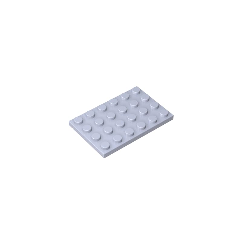XYEIUGO GDS-520 3032 Foundation Plate 4x6, light blue gray, 10 PCS — image 1
