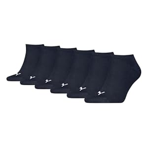 PUMA Unisex Plain Sneaker Sock, Navy - New, 35-38 EU