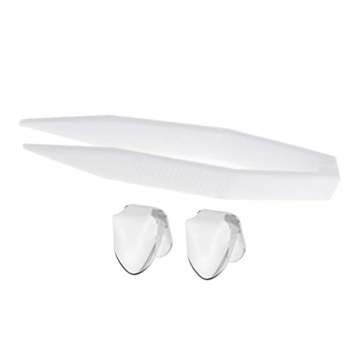 Colaxi Conjunto de Moldes para Grelhas de Dente único Unissex de Prata Hip Hop de 1 Par