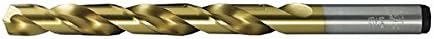 09020 Letter-I Type 240-D 135 Degree Split Point Cobalt Jobber Gold Finish Drill Bit (12 Pack)