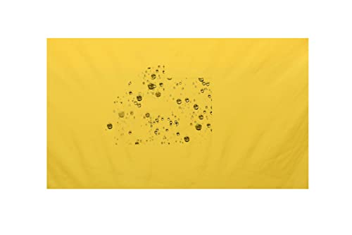 Image of The Furnishing Tree Mattress Protector /Waterproof Bedsheet Size WxL 72x75 Inches Double Bed /King Size Polyester Yellow