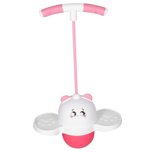 Abaodam Jump Training Ball Elastic Bouncy Ball for Fitness Coordination Use for Sports Kindergarten Activities Panda Design