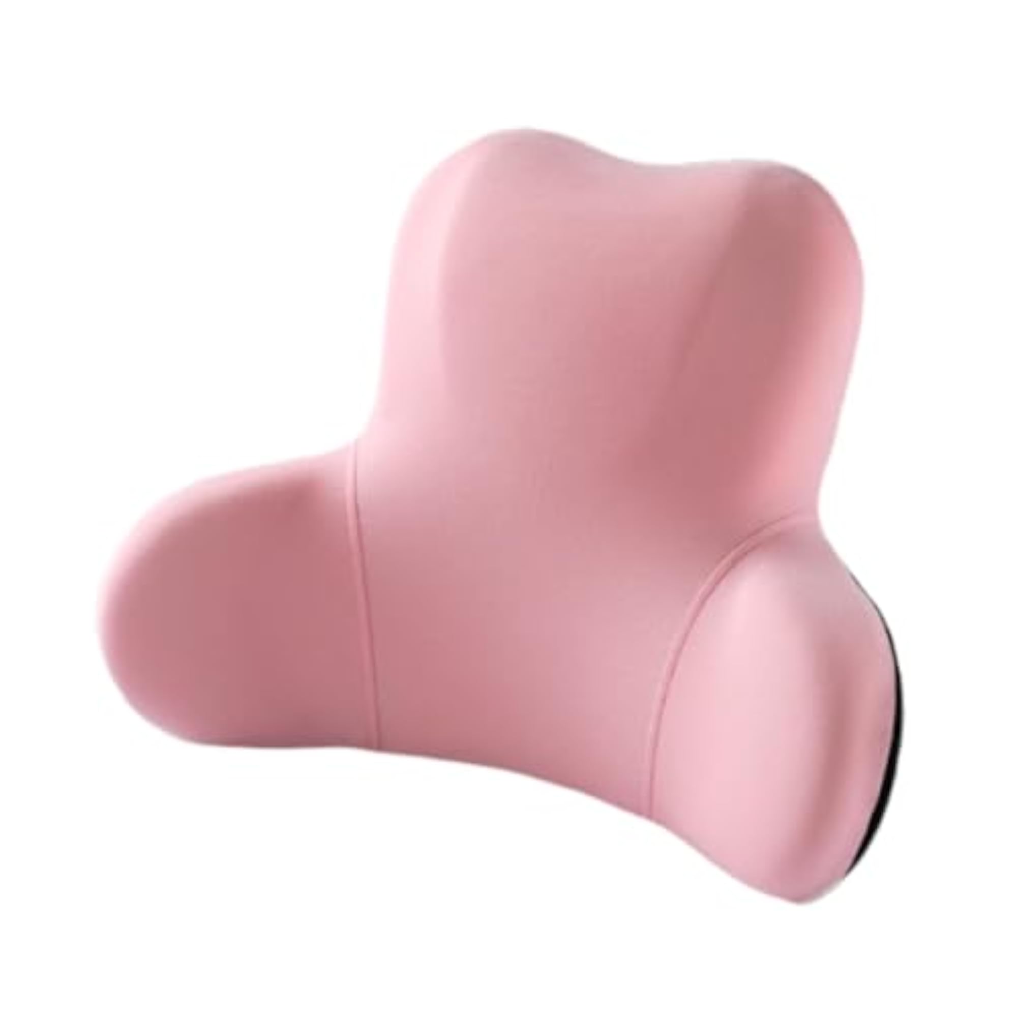 Breathable Pink Memory Foam Lumbar Support Pillow