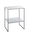 Produktbild HAKU Möbel Beistelltisch grau, Metall - Maße: B 45 cm x H 60 cm x T 35 cm, Style: Modern