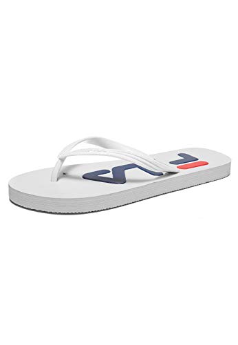 FILA Men’s Troy men Slipper, White (White), 7 UK