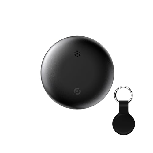 Android Compatible Air Tracker Tag - Tracker Tags for Android Phones, Supports Google Find My Device, 2025 New Model (Black)