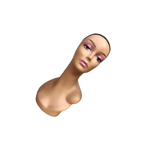 Cabeza de maniquí duradera de 48 cm para exhibición impecable 4