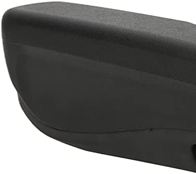 Aramox Universal Black Central Armrest Seat Arm Rest Ajustable Seat Arm Rest for Heavy Truck Business Car Right Hand Drive