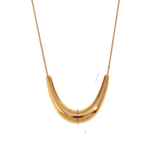 Bijoux en acier inoxydable 316L et chaîne arc plaqué or 18k durables