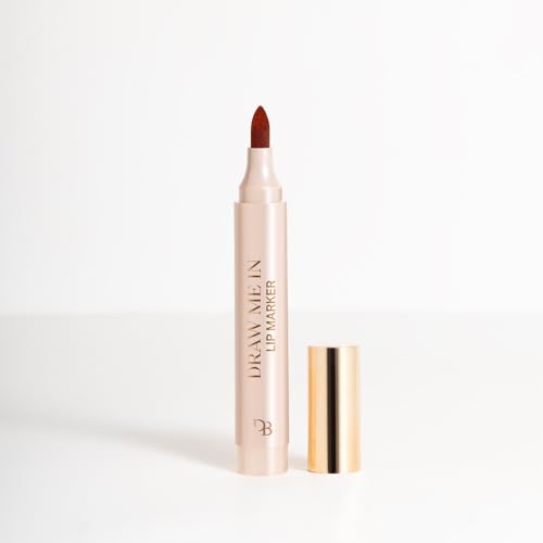 Image of DIAM BEAUTY Draw Me In Lip Marker | Long-Lasting Lip Stain Marker with Precision Tip | Lip Liner & Stain in One | Calligraphy-Style Lip Marker - Hotline