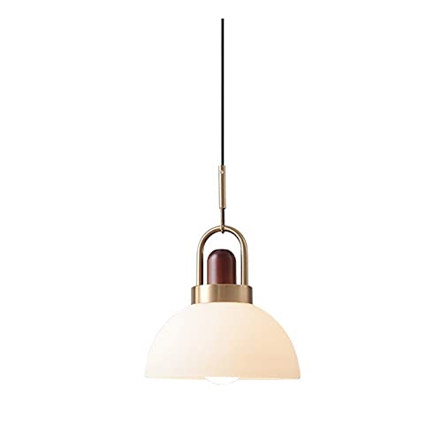 Plafonnier lustre nordique rétro en verre luminaire encastré haut de gamme pour chambre