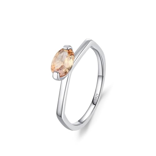 Bague en argent 925 pour sublimer votre tenue quotidienne avec son solitaire ovale