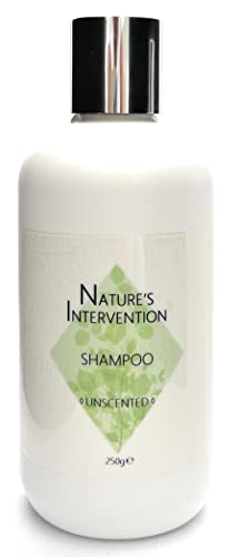 99% Natürliche SHAMPOO - NICHT PARFÜMIERT - 250ml von NATURE’S INTERVENTION. Ohne Parabene, Ohne Sulfate. Konzentriert. pH 5.5 fur Empfindliche Haut Cover