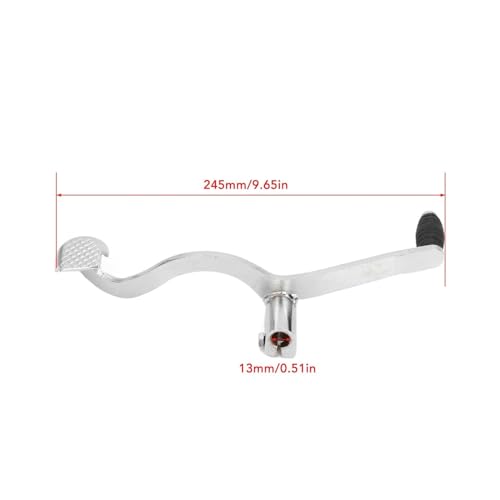 Levier de vitesse moto pour axe 13 mm de sélecteur robuste antidérapant