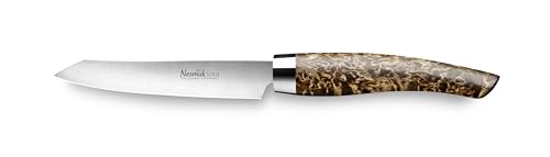 Nesmuk SOUL Office Knife 90 (Karelian birch burl)