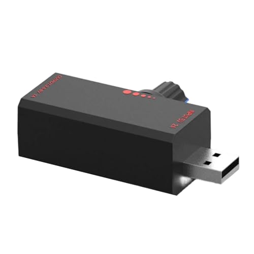 Montesy Controlador de velocidad del ventilador USB de ajuste continuo para escritorio y laptop, ventilador de pájaros, bañeras de agua, dispositivo controlador de flores