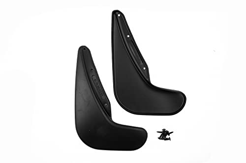 Image of FROSCH Car Rubber Mudflaps Rear Suzuki Swift, 2011-2015 2 pcs. with Fastener & Mounting Screws