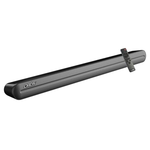Image of Artis SoundHub 210 80 Watts Wireless Bluetooth Sound bar with 3EQ Pre-Sets,4 Driver Units & Multiple Input Modes: Bluetooth /HDMI(ARC) / AUX in /Optical /Co-Axial /USB Pen Drive Input
