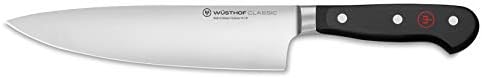 Wusthof 1040130120 Classic Chef’s Knife, 8-Inch Demi-Bolster, Black - Thumbnail 3